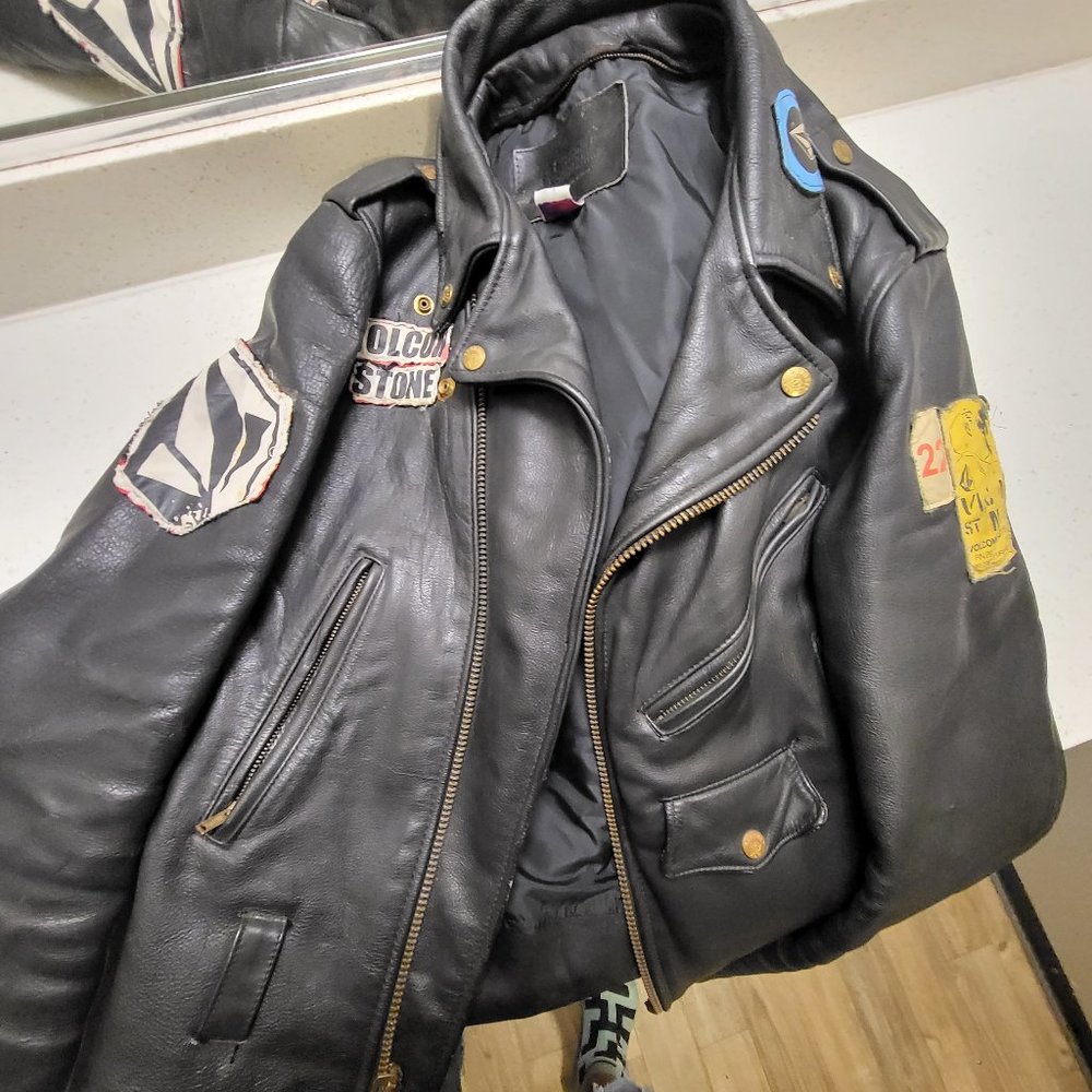 Biker leather